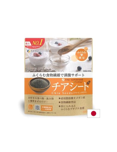 Чия семена за добър метаболизтм х 300 гр Fine Japan | Chia Seeds