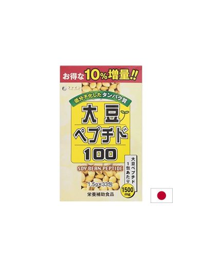 Соеви пептиди на прах 2500 мг х 33 сашета FINE JAPAN | Soy Peptides