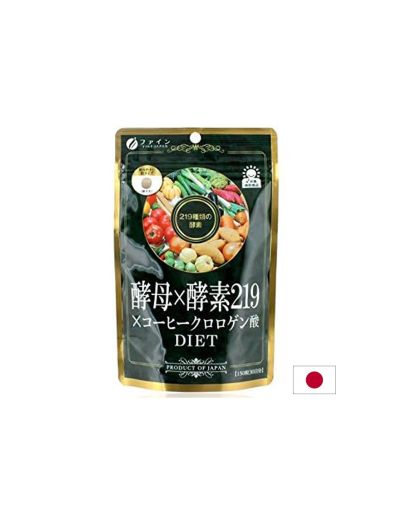 Бирена мая + ензими + зелено кафе екстракт х 150 таблетки FINE JAPAN | Brewer's Yeast, enzymes & green coffee