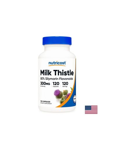 Бял трън ( млечен бодил ) екстракт 250 мг х 120 капсули Nutricost | Milk Thistle