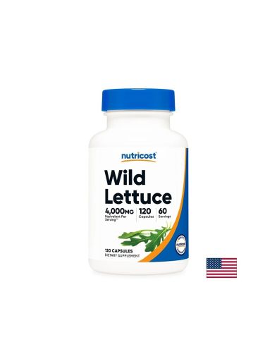 Дива маруля 80 мг х 120 капсули Nutricost | Wild Lettuce