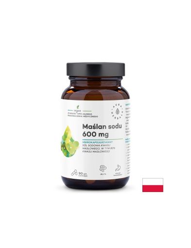 Натриев бутират 300 мг х 90 капсули Aura Herbals | Sodium Butirate