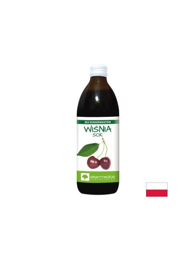 Сок от вишни 100% х 500 мл ALTER MEDICA | Tart Cherry juice