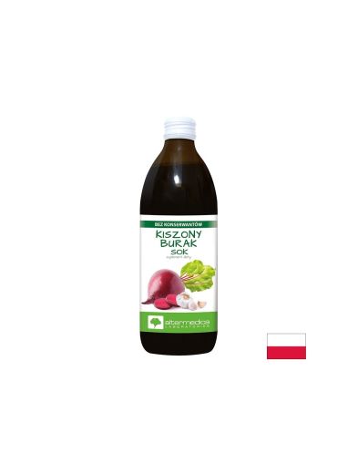 Сок от ферментирало червено цвекло + Витамин Ц 330 мг х 500 мл ALTER MEDICA