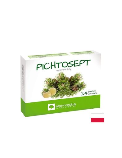 Пастили за гърло с пихтово масло 105 мг х 24 пастили ALTER MEDICA