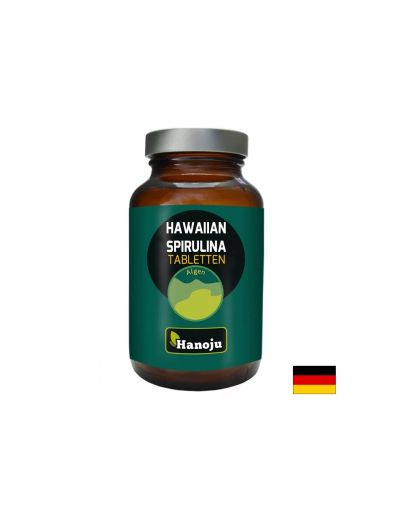 Хавайска спирулина 495 мг х 250 таблетки HANOJU | Hawaiian Spirulina