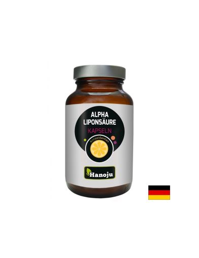 Алфа-липоева киселина 400 мг х 90 капсули HANOJU | Alpha Lipoic acid