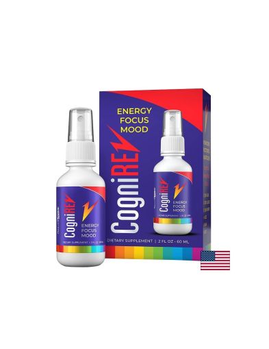 CogniREV Формула за ментална енергия, памет, фокус и настроение на спрей х 60 мл RESULTS RNA