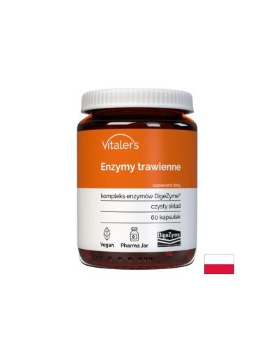 Храносмилателни ензими х 60 капсули Vitaler's | DigeZyme ®