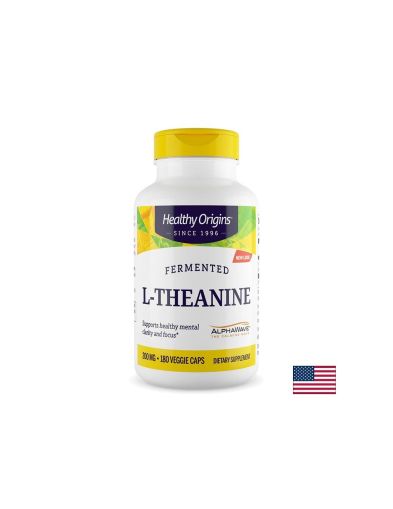 Л-Теанин 100 мг х 180 капсули Healthy Origins | L-Theanine