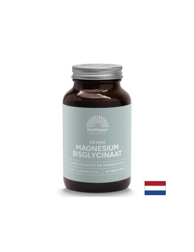 Магнезий бисглицинат + Таурин + Черен пипер х 180 таблетки Mattisson Healthstyle