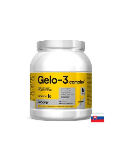 Gelo-3 Complex Колагенови пептиди + Глюкозамин + Хондроитин на прах 390 гр KOMPAVA