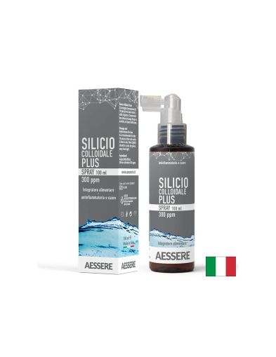 Колоиден силиций 300 ppm спрей, 33 дози х 100 мл AESSERE | Colloidal Sillica Spray