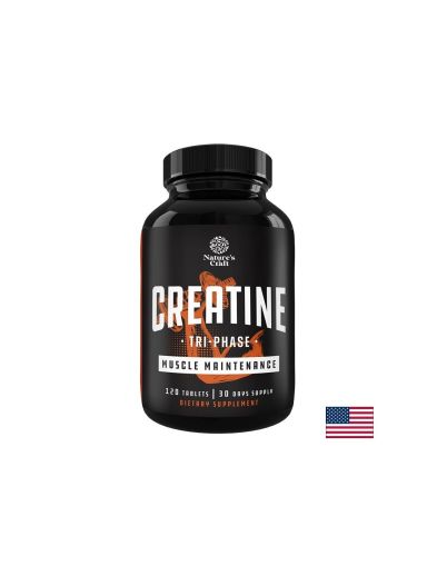 Креатин монохидрат 1125 мг + хидрохлорид 75 мг + пируват 37.5 мг х 120 таблетки