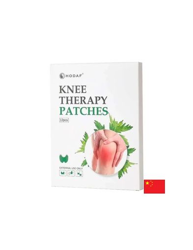 Пластири при болки в коленете с джинджифил, пелин и лют пипер х 12 броя HODAF