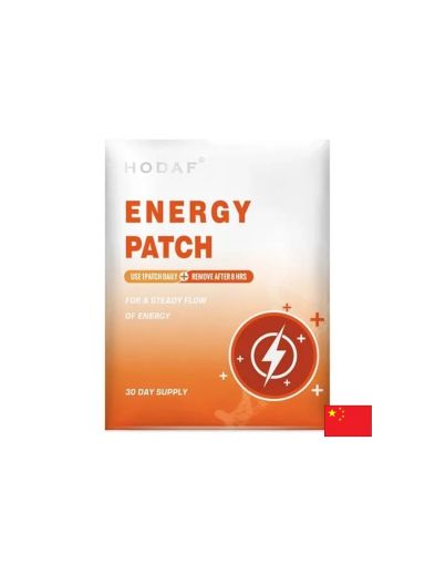 Пластири за енергия и тонус с витамини Б12, Б6 и фолат х 30 броя HODAF