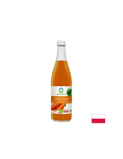Сок от моркови БИО х 500 мл BIOFOOD | Carrot Juice
