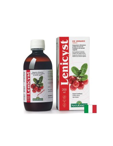 ЛЕНИЦИС Формула с червена боровинка и мечо грозде х 200 мл Naturando | Lenicys