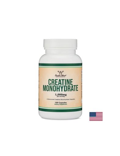 Креатин монохидрат 500 мг х 120 капсули Double Wood | Creatine monohydrate