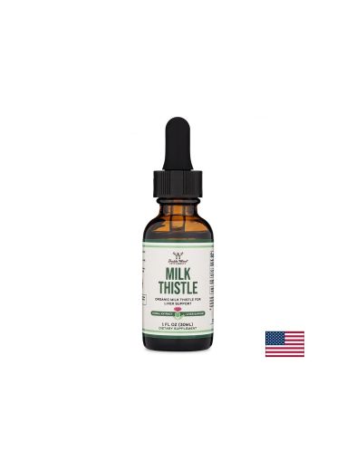 Бял трън ( Млечен бодил ) екстракт на капки х 30 мл Double Wood | Milk Thistle