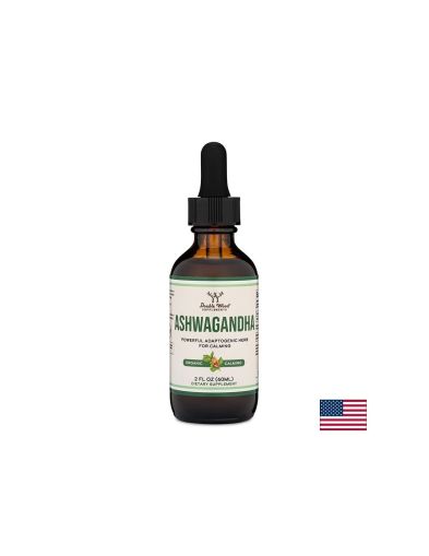 Ашваганда течен екстракт на капки х 60 мл Double Wood | Ashwagandha