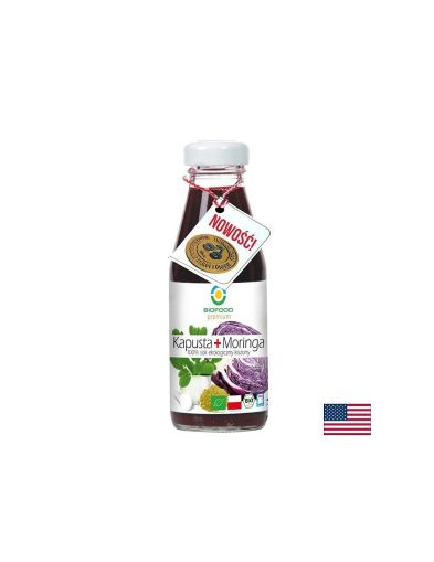 Сок от ферментирало броколи и моринга БИО х 200 мл BIOFOOD | Broccoli & Moringa Juice