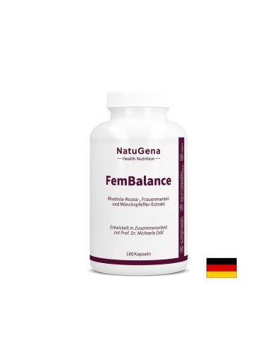 FemBalance Формула за хормонален баланс за жени х 180 капсули Natugena