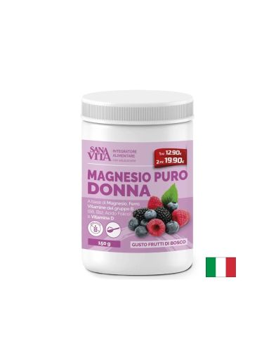 Магнезий, Желязо и Витамини за жени на прах 150 гр Paladin Pharma | Magnesium, Iron & Vitamins