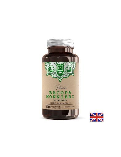 Бакопа Мониери ( Брахми ) 500 мг х 120 капсули Focus Supplements | Bacopa monieri
