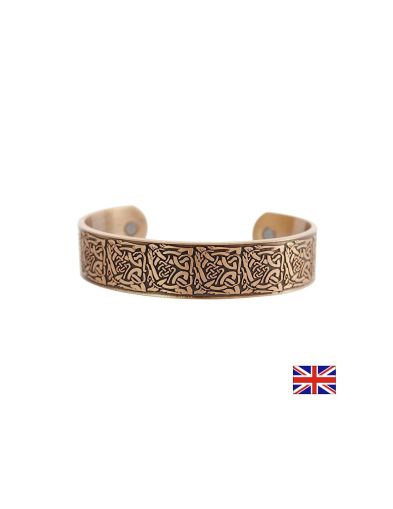 Магнитна гривна Келтски квадрат за сила и защита, размер L Power Health