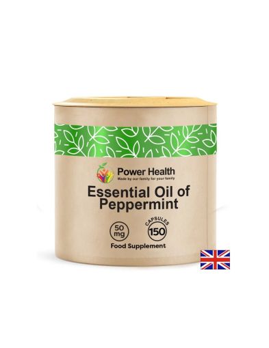 Мента етерично масло х 150 капсули Power Health | Peppermint Oil