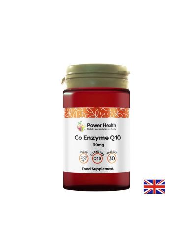 Коензим Q10 30 мг х 30 таблетки Power Health | Coenzyme Q10