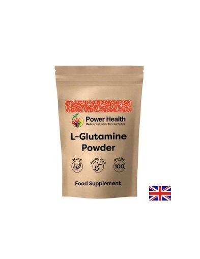 Л-Глутамин 5000 мг на прах 100 гр Power Health | L-Glutamine Powder