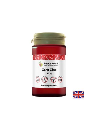 Цинк цитрат 15 мг х 30 таблетки Power Health | Xtra Zinc citrate