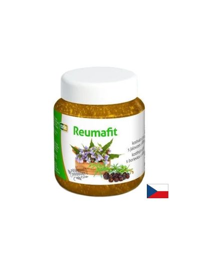 Масажен гел за стави и мускули с МСМ, хвойна и черен оман х 350 гр Virde | Reumafit