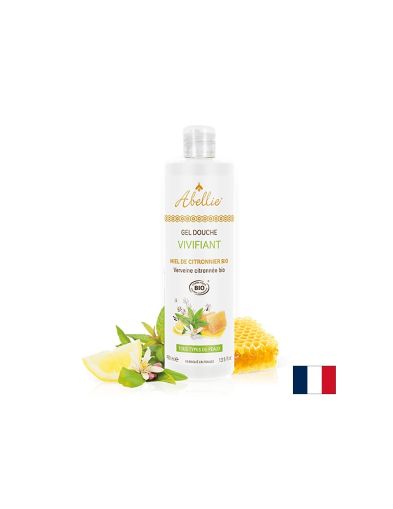 Душ гел за тяло с лимон, мед, лимонена вербена х 400 мл Famille Mary