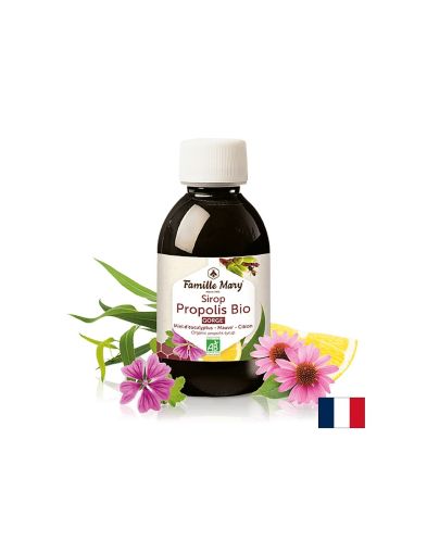 Сироп зa здраво гърло с прополис БИО х 150 мл Famille Mary