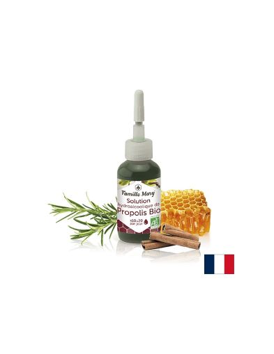 Прополис + пчелен мед и етерични масла на капки х 30 мл Famille Mary