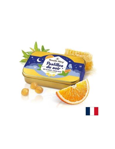 Пастили с мед, върбинка и сладък портокал х 60 гр Famille Mary