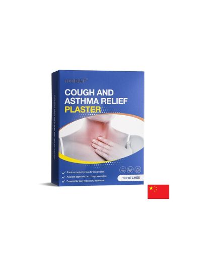 Пластири за облекчаване на дишането при кашлица и астма х 10 бр HODAF