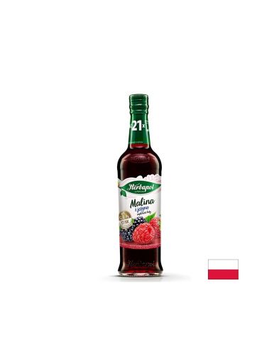 Сироп от малина и къпина х 420 мл HERBAPOL | Raspberry & Blackberry syrup