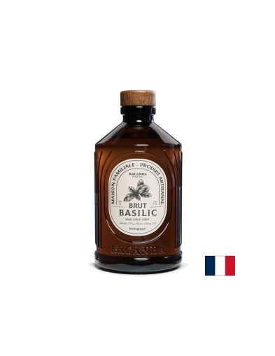 Сироп с босилек за коктейли и напитки х 400 мл Bacanha Brut | Basil syrup