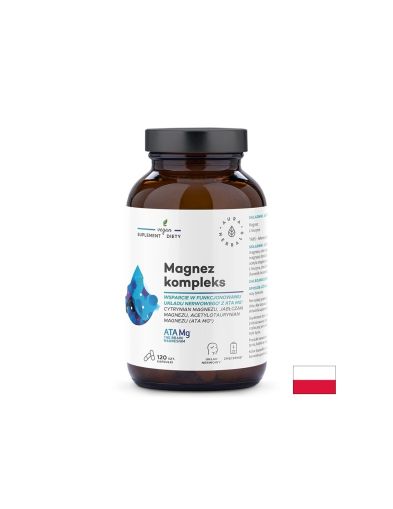 Магнезий комплекс х 120 капсули Aura herbals | Magnesium complex