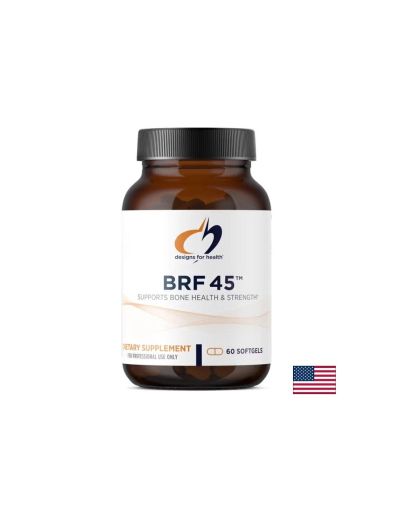 BRF 45™ Формула за здрави кости с витамини К1, К2 и GG ( геранил гераниол ) х 60 капсули Designs For Health