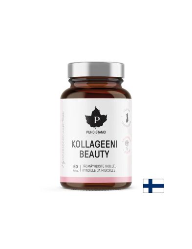 КОЛАГЕН БЮТИ Формула с колагенови пептиди х 60 капсули PUHDISTAMO | Collagen Beauty