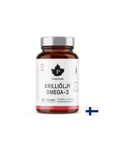 Масло от Крил х 60 капсули PUHDISTAMO | Krill Oil