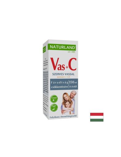 Желязо бисглицинат + витамин Ц сироп х 150 мл Naturland | Iron bisglycinate