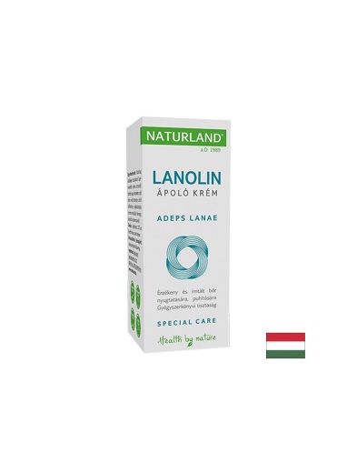 Подхранващ крем с ланолин за суха и увредена кожа х 10 гр Naturland