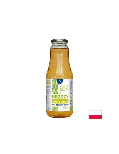 Сок от бреза + Ябълка х 990 мл Oleofarm | Birch & Apple juice