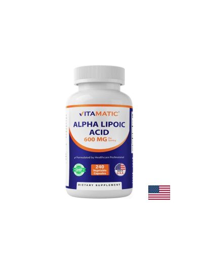 Алфа-липоева киселина 300 мг х 240 капсули KOMPAVA | Alpha lipoic acid